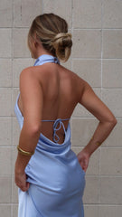 Rina Midi Dress - Blue