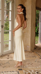 Rina Midi Dress - Yellow