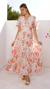 Jana Maxi Dress - Spring Floral