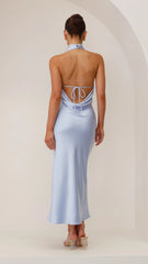 Rina Midi Dress - Blue